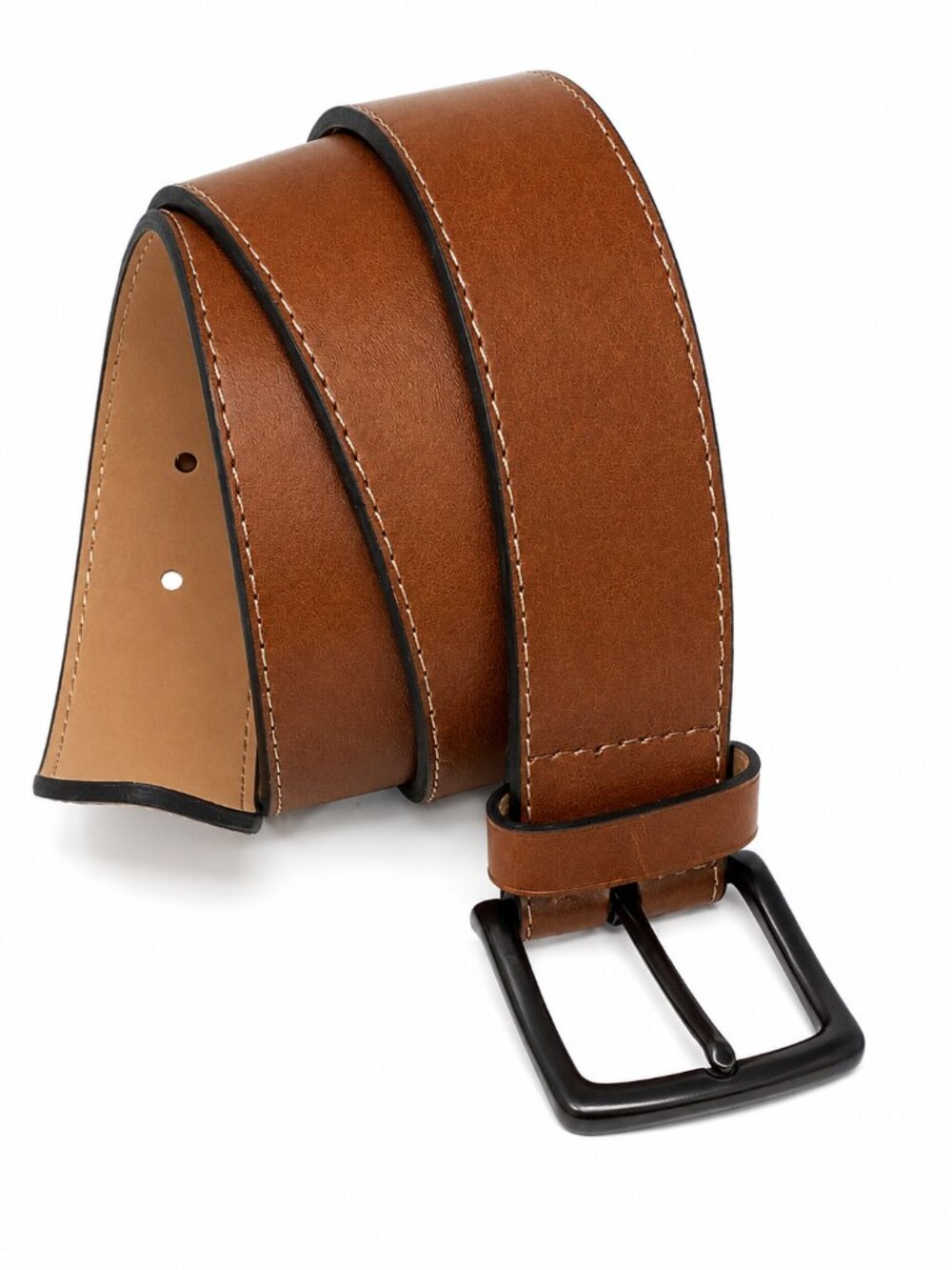 Old Navy Men's Classic Tan Leather Belt